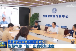 【在希望的田野上·三夏时节】智慧气象“抢”出麦收加速度