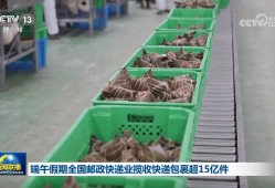 端午假期全国邮政快递业揽收快递包裹超15亿件